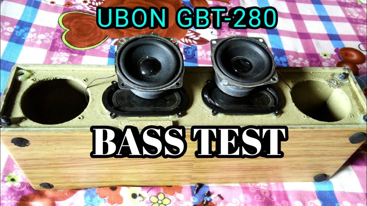 UBON gbt-280 Bluetooth speaker review // best budget sound system //cinemetic..