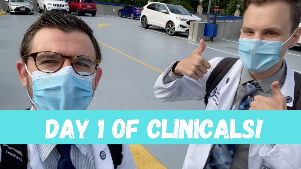 Day in the Life of a Georgetown Medical Student | FIRST DAY OF CLINICAL ROTATIONS!