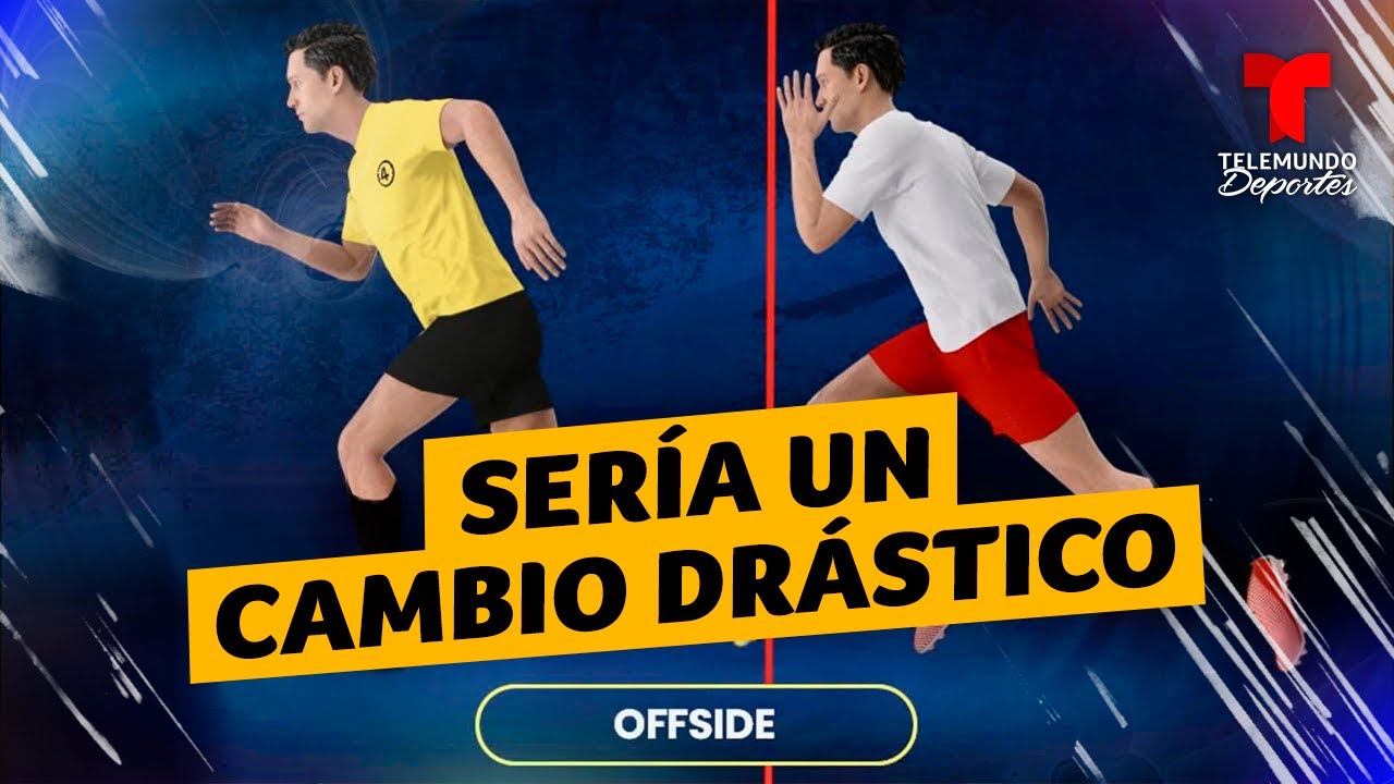 &iquest;Nuevo fuera de juego? La Ley Wenger cambiar&iacute;a el f&uacute;tbol por completo&nbsp;| Telemundo Deportes