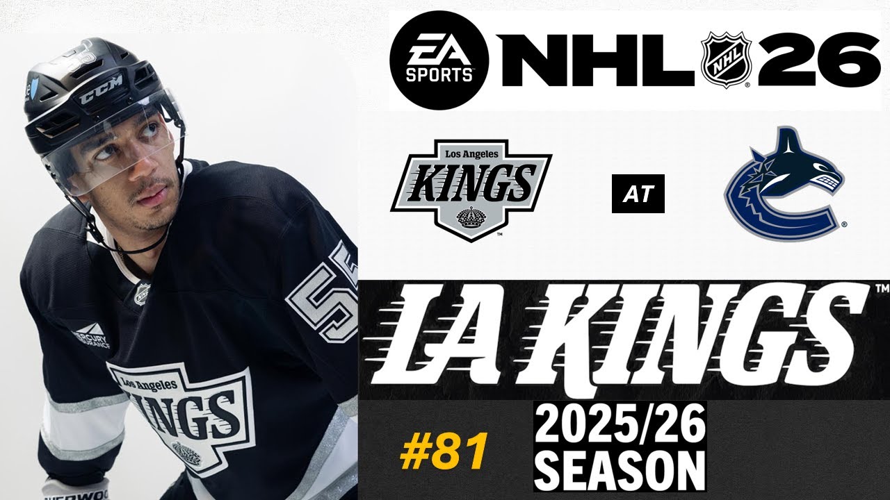 NHL26 | #81 – Winning streak comes to an end in Vancouver