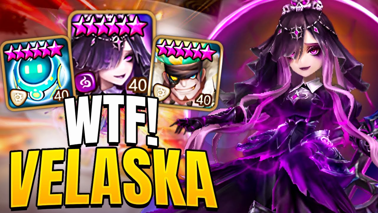 INSANE 15 SEC VELASKA CLEAVE - Summoners War