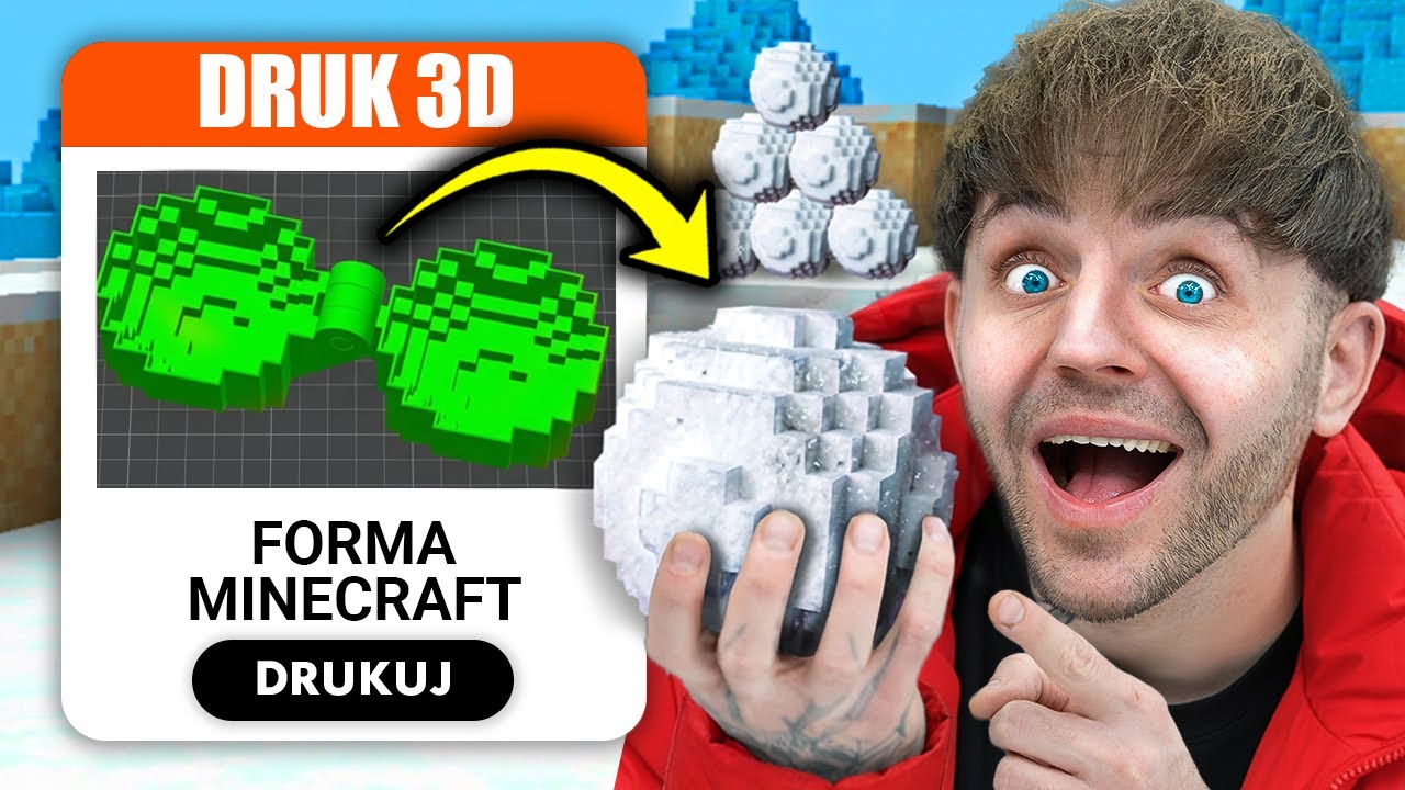 Najlepsze GADŻETY NA ŚNIEG z Drukarki 3D!