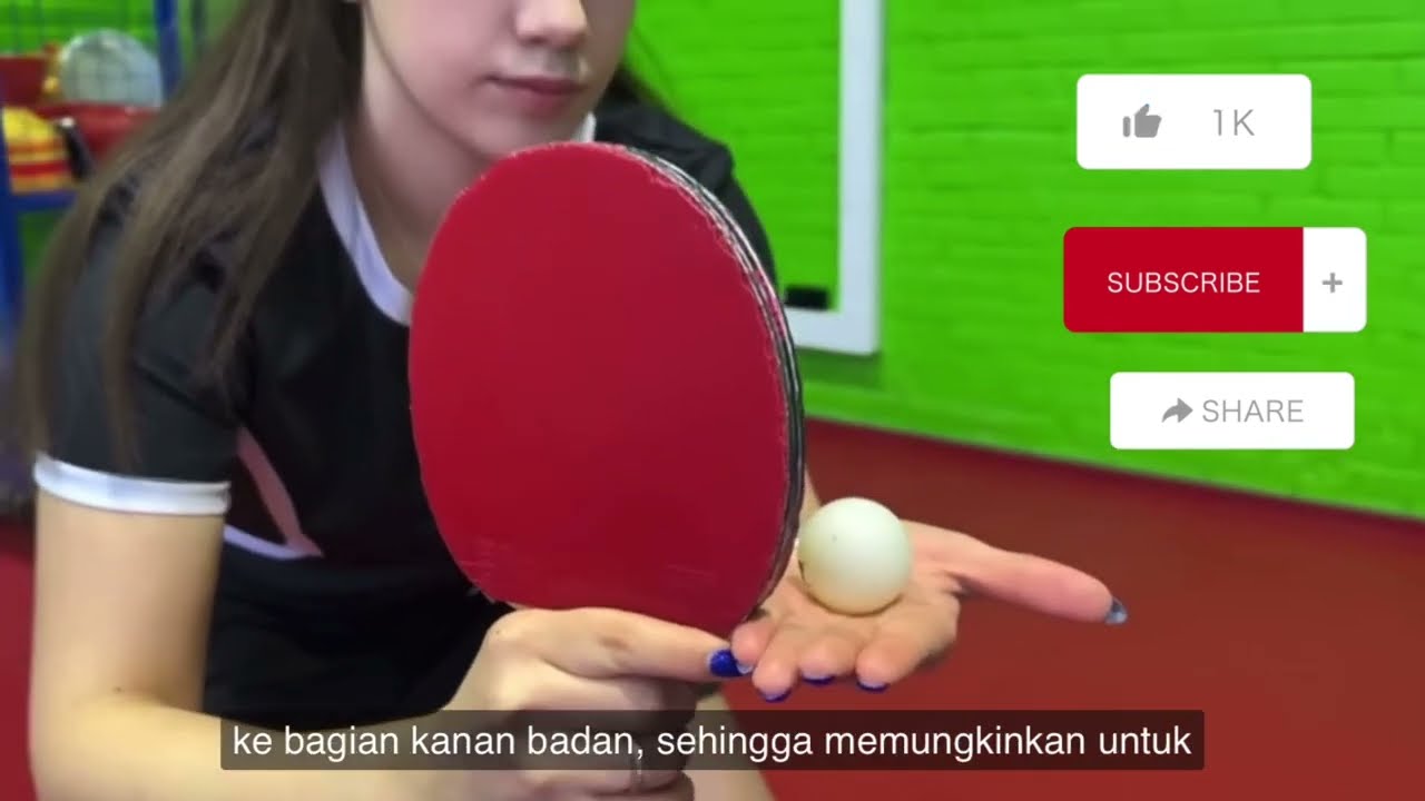 Cara service CANGKUL // Tomahawk serve