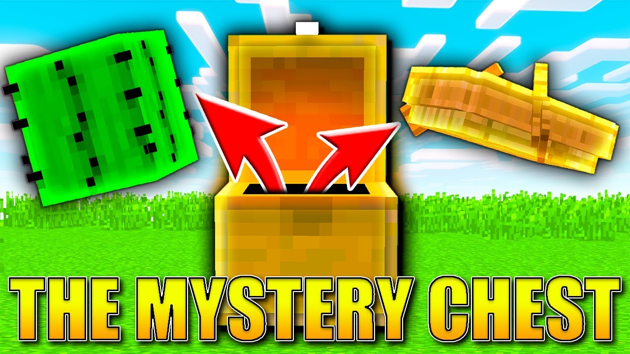 Building using ONLY what's in Mystery Chests CHALLENGE!