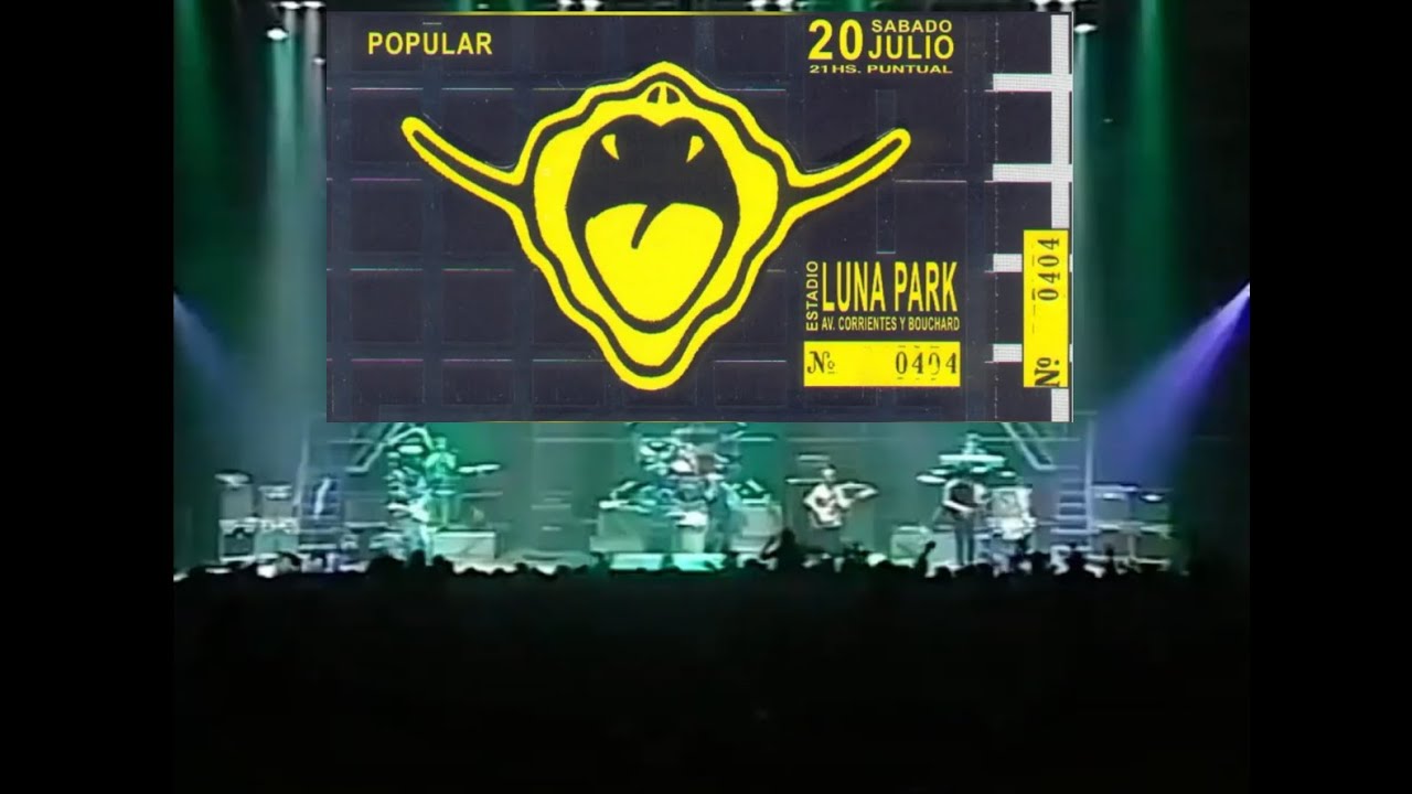 Los Piojos en vivo en el Luna Park - 20/07/2002 - Completo