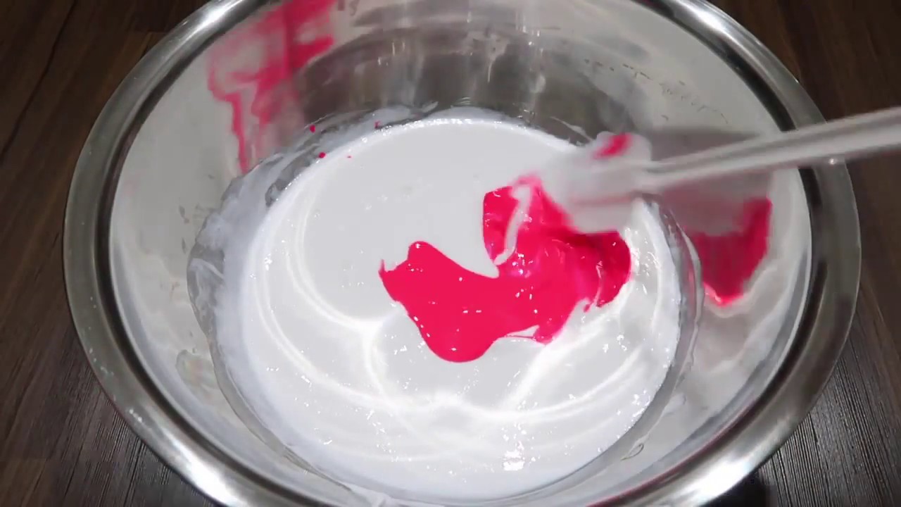 How to Make Glossy Neon Slime