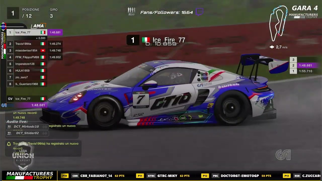 GT7 UNION Manufacturers Trophy 2026 - Dragon Trail Giardini A3/A5 Ama/Elite OFFICIAL BROADCASTING DC