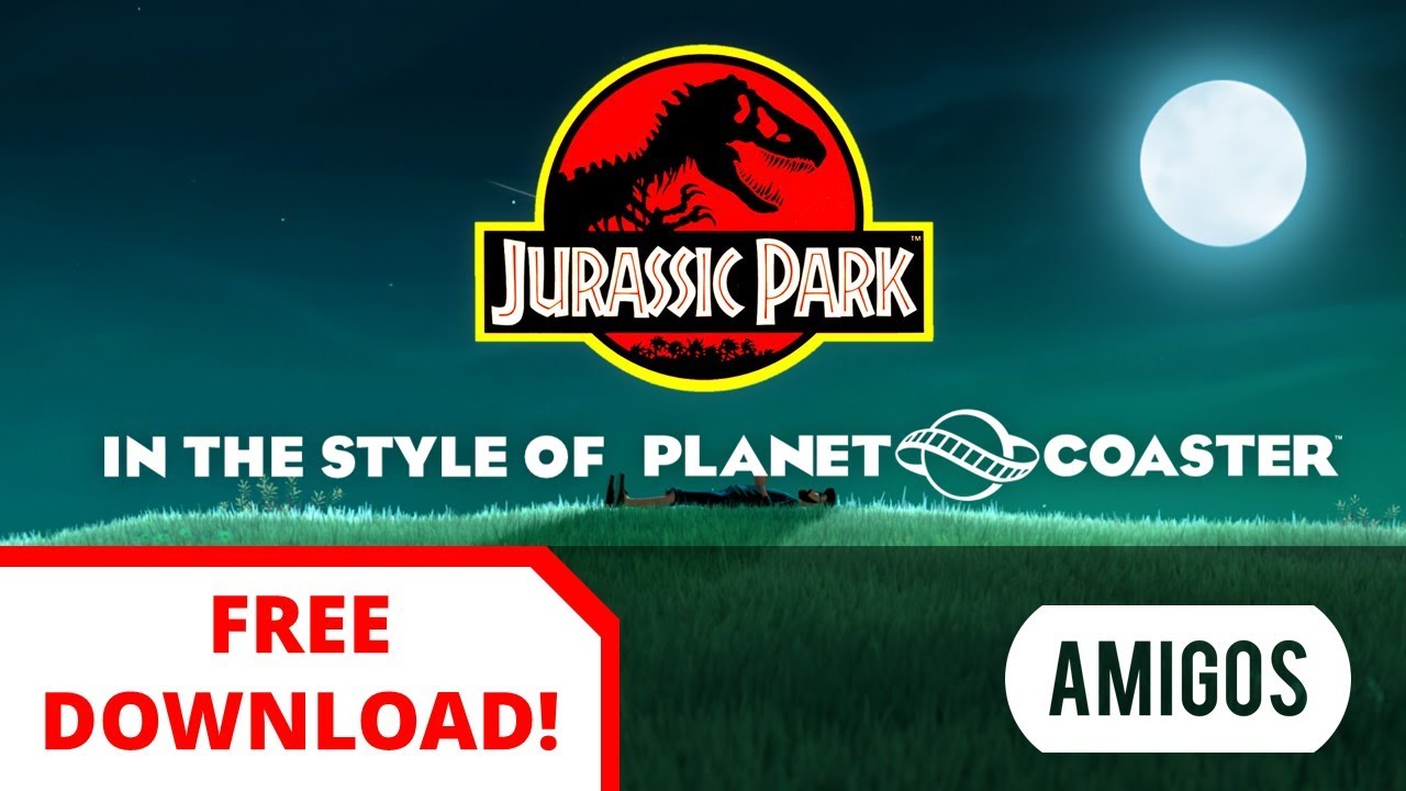 Jurassic Park Theme - Planet Coaster Style