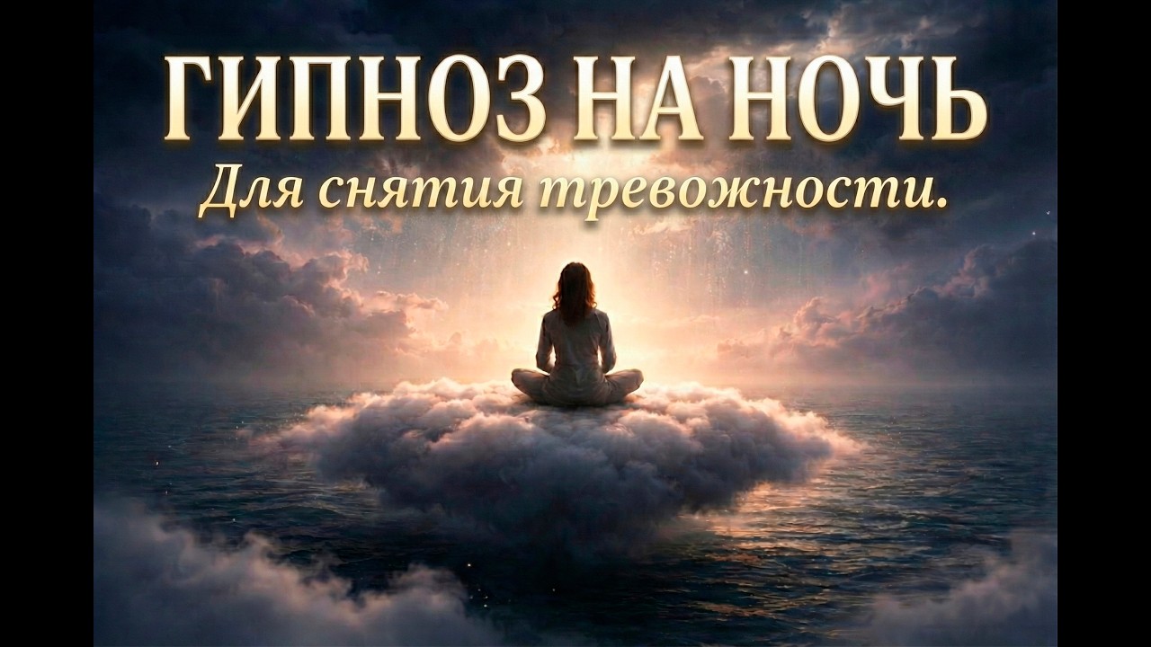 ВКЛЮЧИ НА НОЧЬ И ТРЕВОГА ОТПУСТИТ Сеанс гипноза для подсознательной̆ трансформации во сне