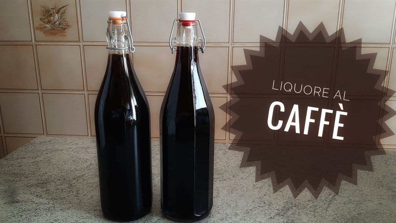 LIQUORE al CAFFÈ  fatto in casa | Ricetta facile | Homemade COFFEE LIQUEUR
