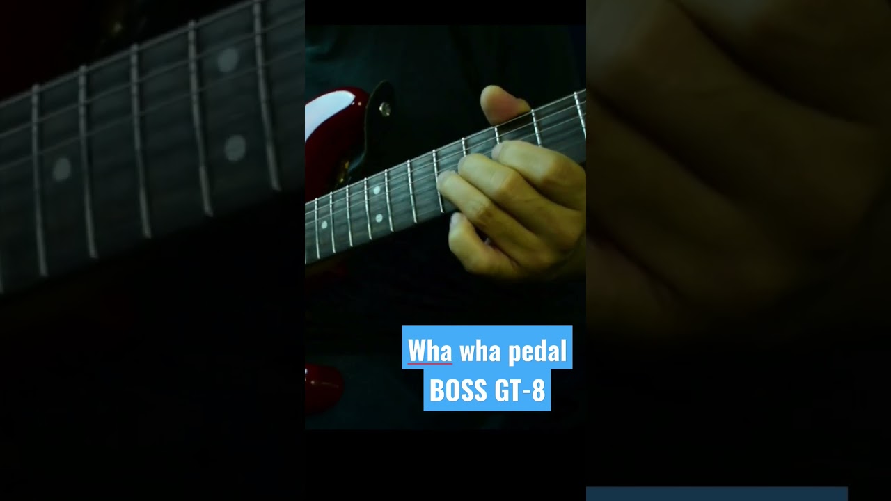 Sweet Child of Mine by Guns n Roses using boss gt8 wha pedal effects #shorts #guitar #music101ph