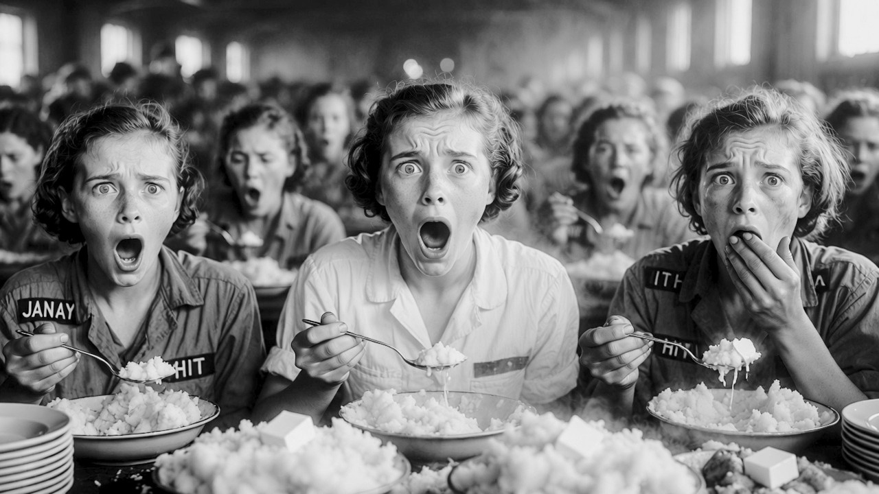 The Americans Served “Mashed Potatoes and Butter” | Female German POWs Couldn’t Stop Eating
