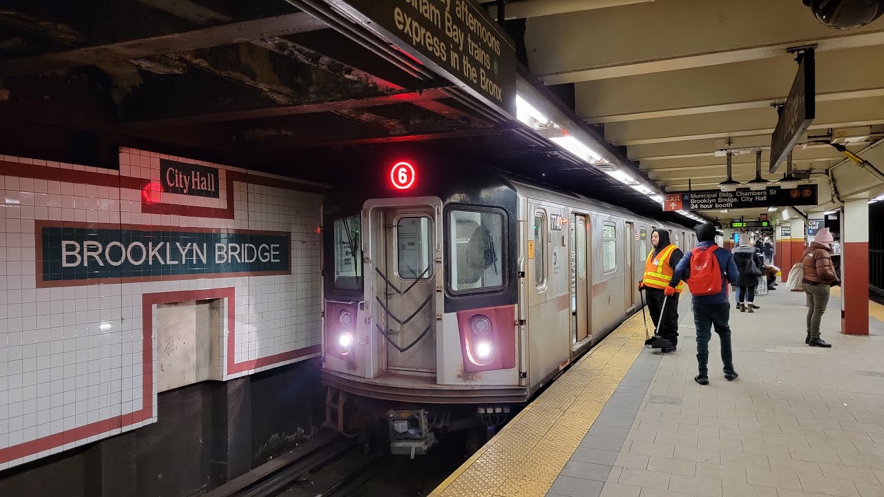 NYC Subway R142A (6) Train Full Ride: Brooklyn Bridge - 149 St Grand Concourse