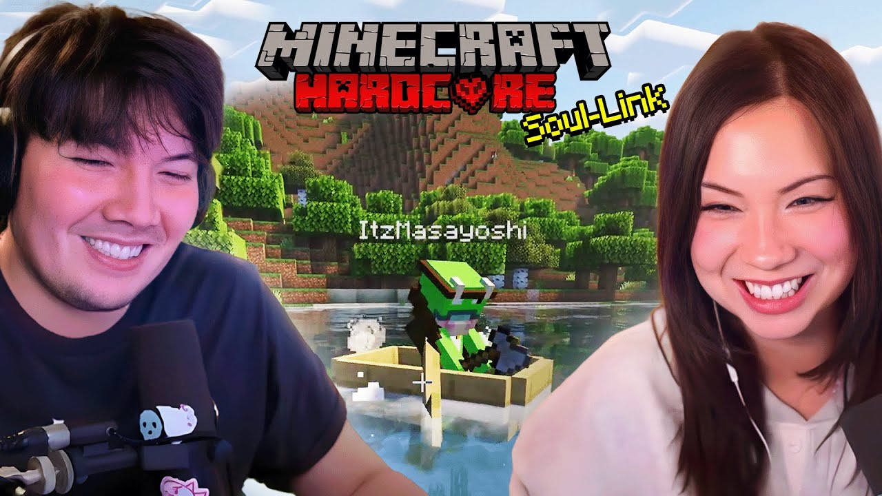 Hardcore Minecraft soul-link with Masayoshi