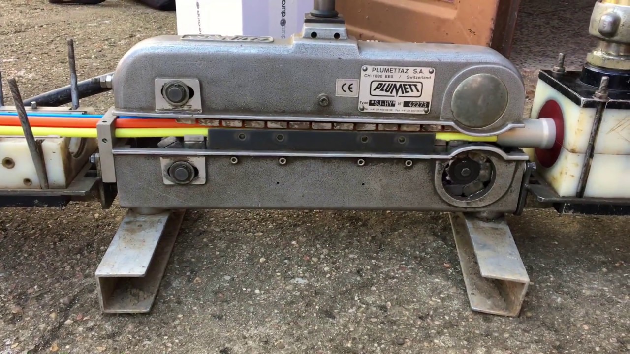 Záfuk 5xMT (Microtubes blown machine) Plumett