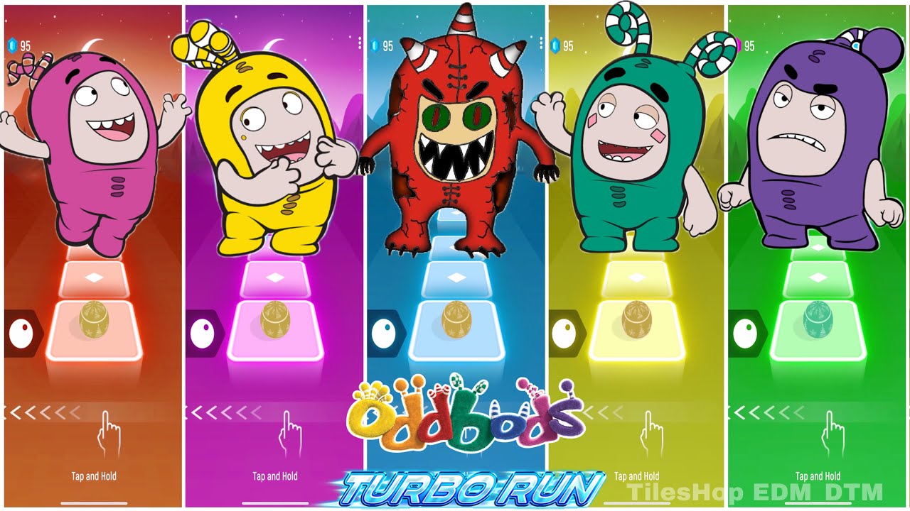 Oddbods Newt 🎶 Oddbods Bubbles 🎶 Oddbods Fuse 🎶 Oddbods Zee 🎶 Oddbods Jeff ❤️ Who Will Win?