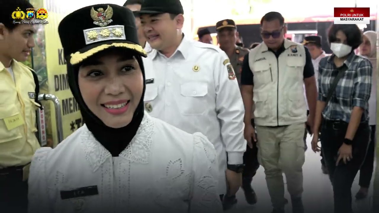 Sidak Bapokting Satgas Pangan Polres Mojokerto Kota