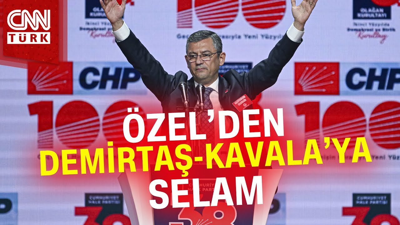 Özgür Özel Konuşmasına 