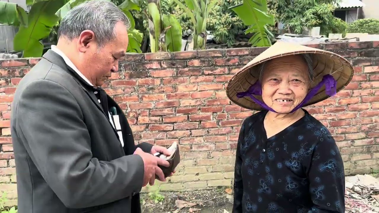 Đưa ông ngoại về Thanh Hà - Hải Dương chúc Tết
