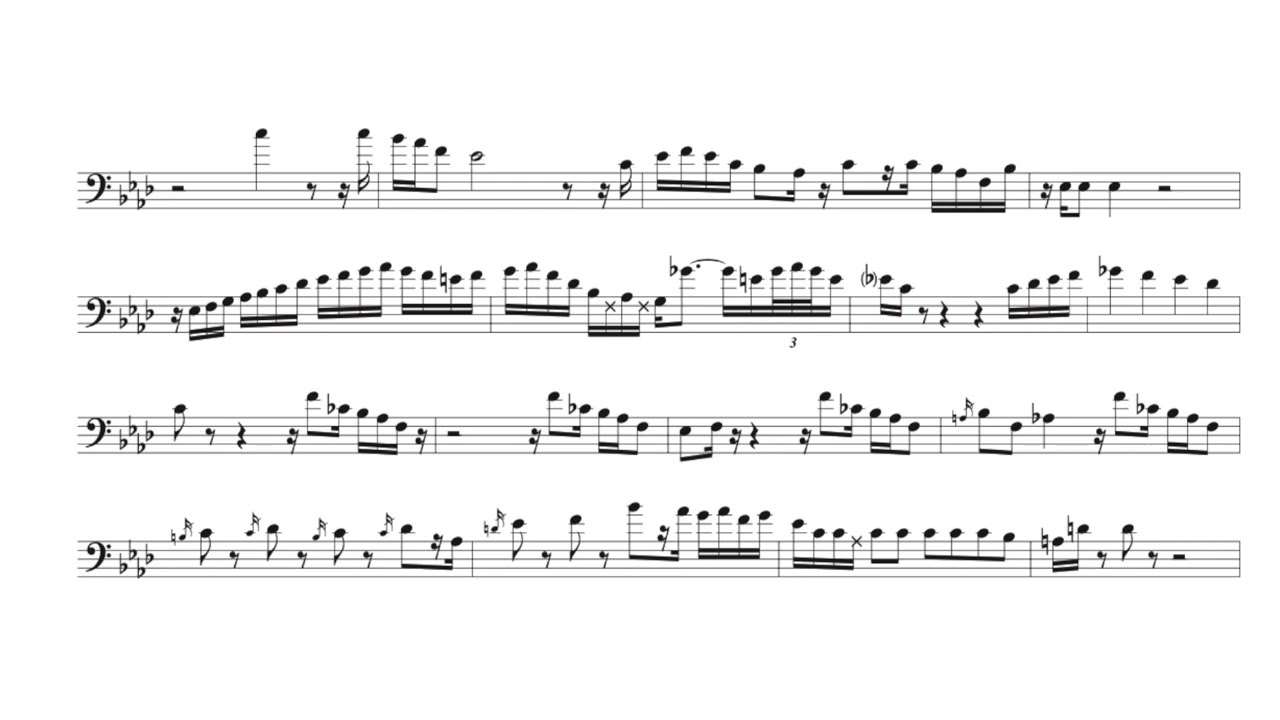 Strasbourg St.Denis - Andre Hayward Transcription