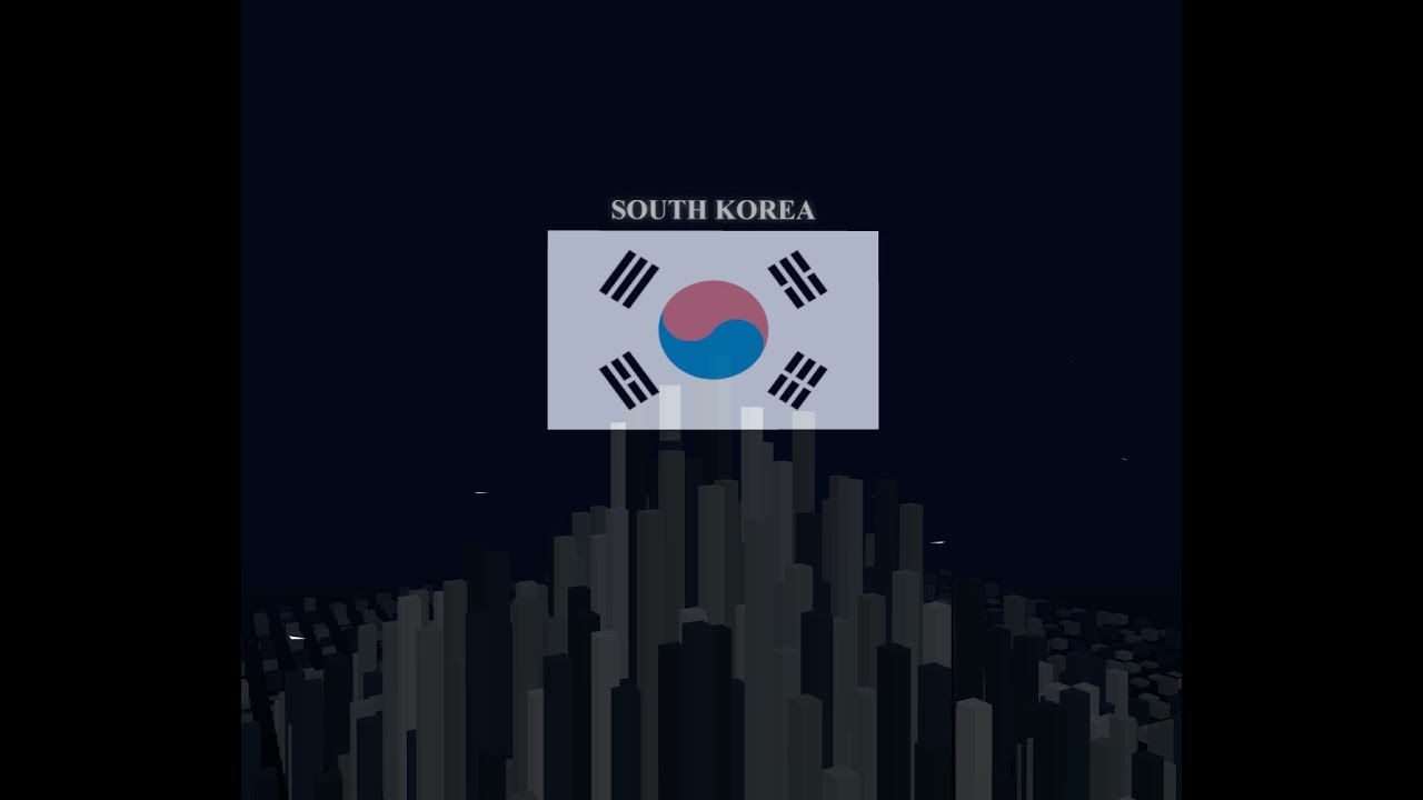🌍The World United in NYC: Stunning 3D Skyline & Global Flags 🏙️✨03.02.2026