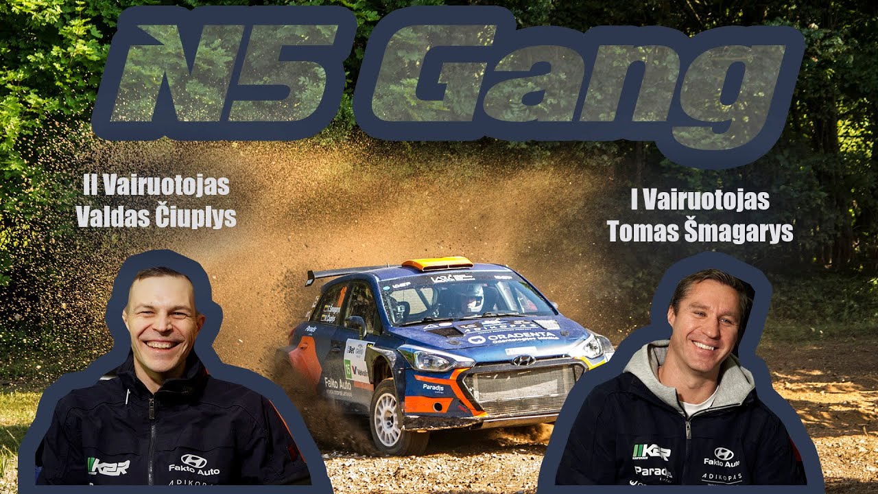 N5 LTU | Tomas &Scaron;magarys ir Valdas Čiuplys | HYUNDAI I20 N5