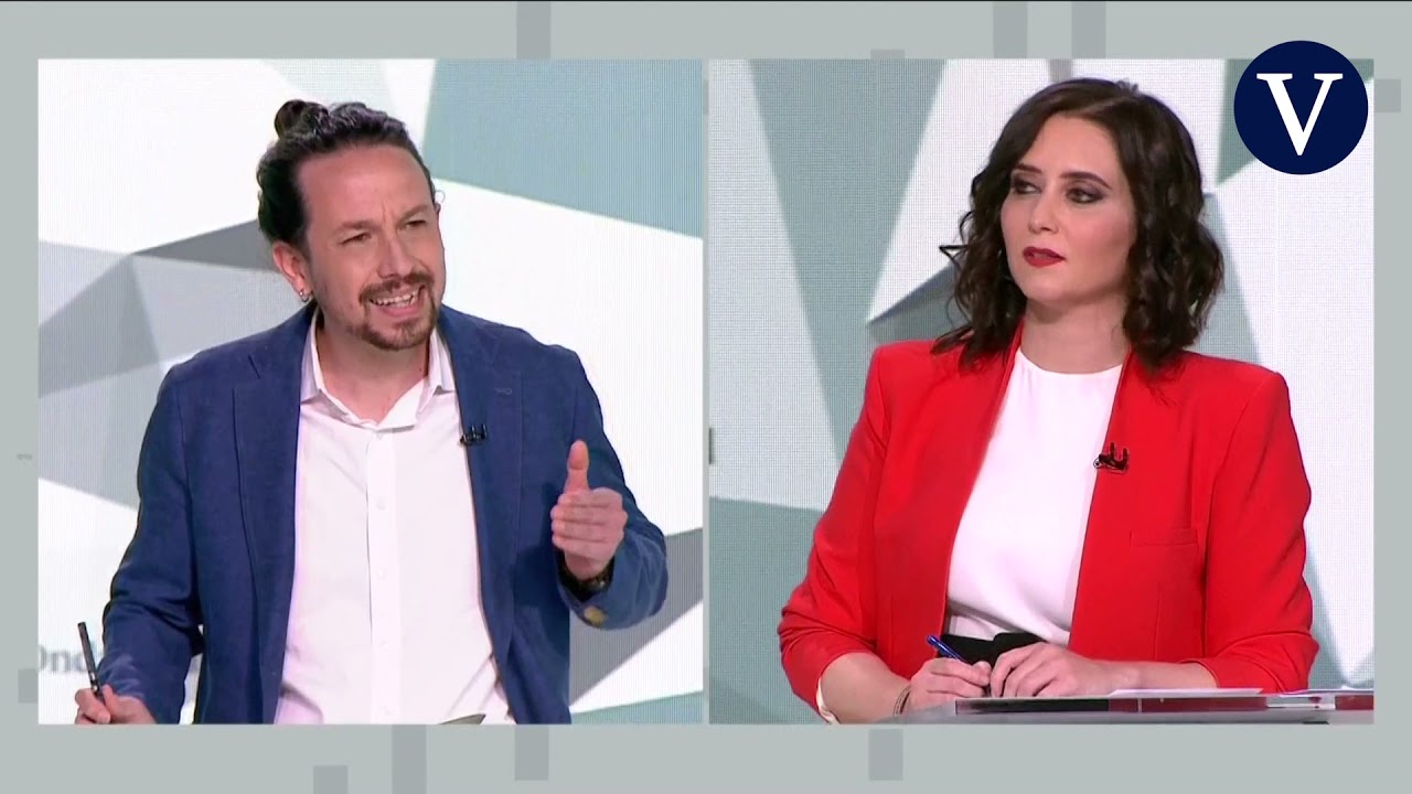 Duro enfrentamiento entre Ayuso e Iglesias por la gestión de la pandemia