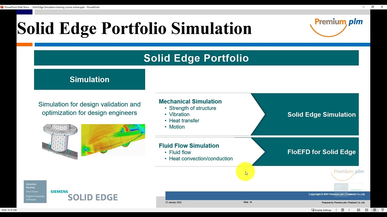 Lesson 2 Introduction to Solid Edge Simulation