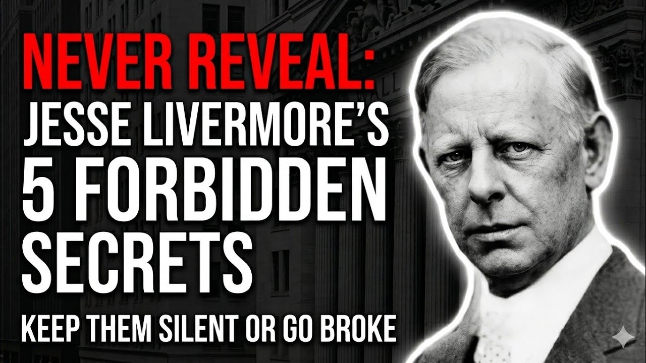 Jesse Livermore 5 Things Traders Should Never Reveal (Protect Your Edge)