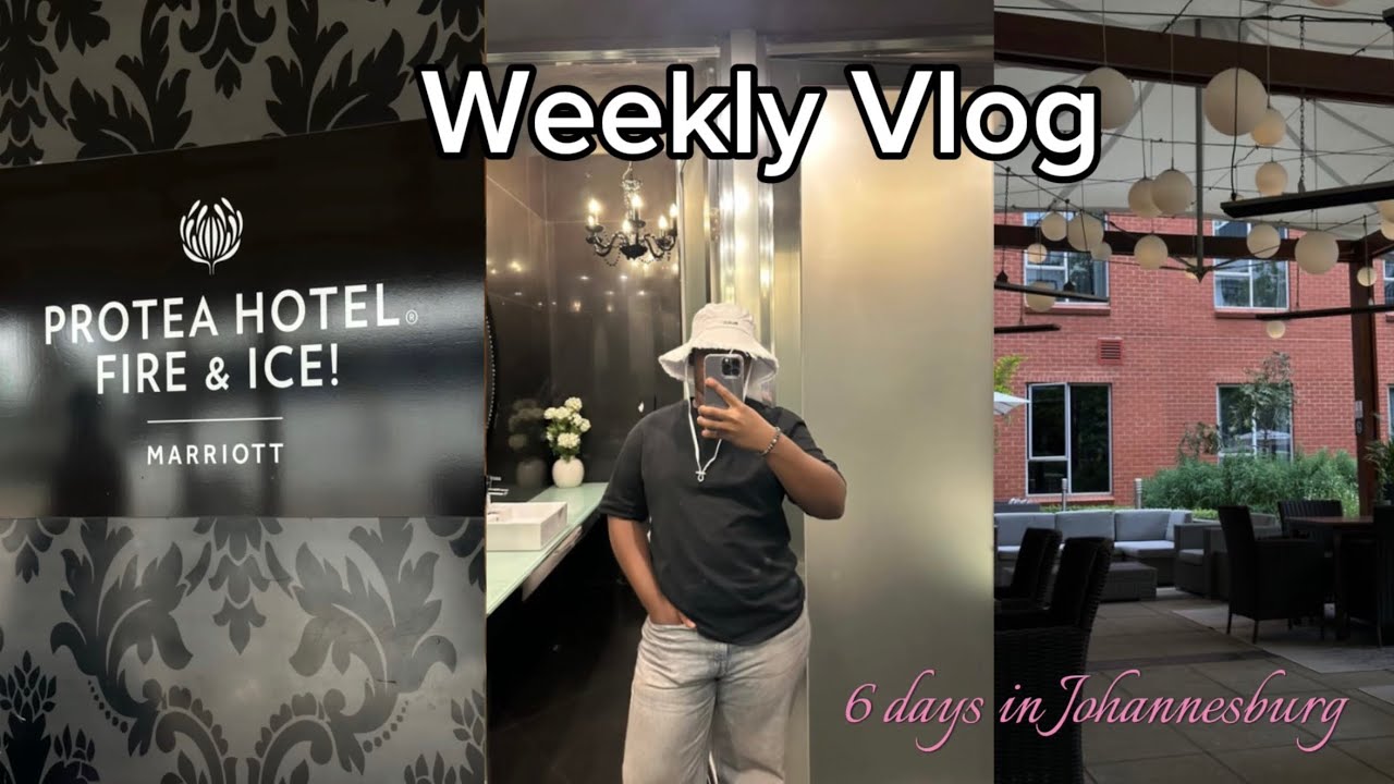 First YouTube video |6 days in Johannesburg | shopping 🛍️