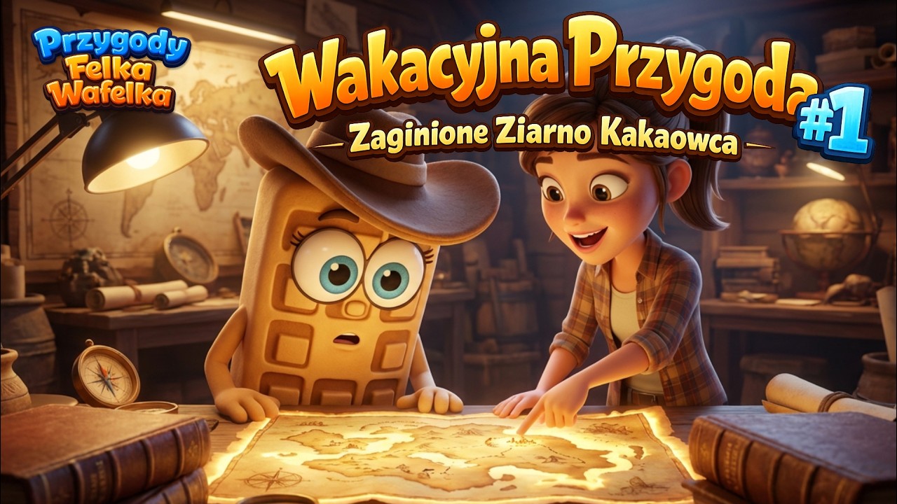 Zaginione ziarno kakaowca 🗺️ słuchowisko dla dzieci (Wakacje I) | Felek Wafelek (PFW_021)
