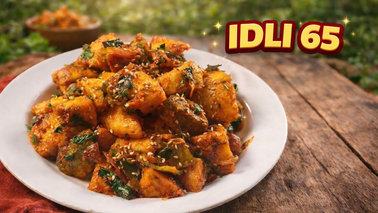 Idli 65 #recipe 