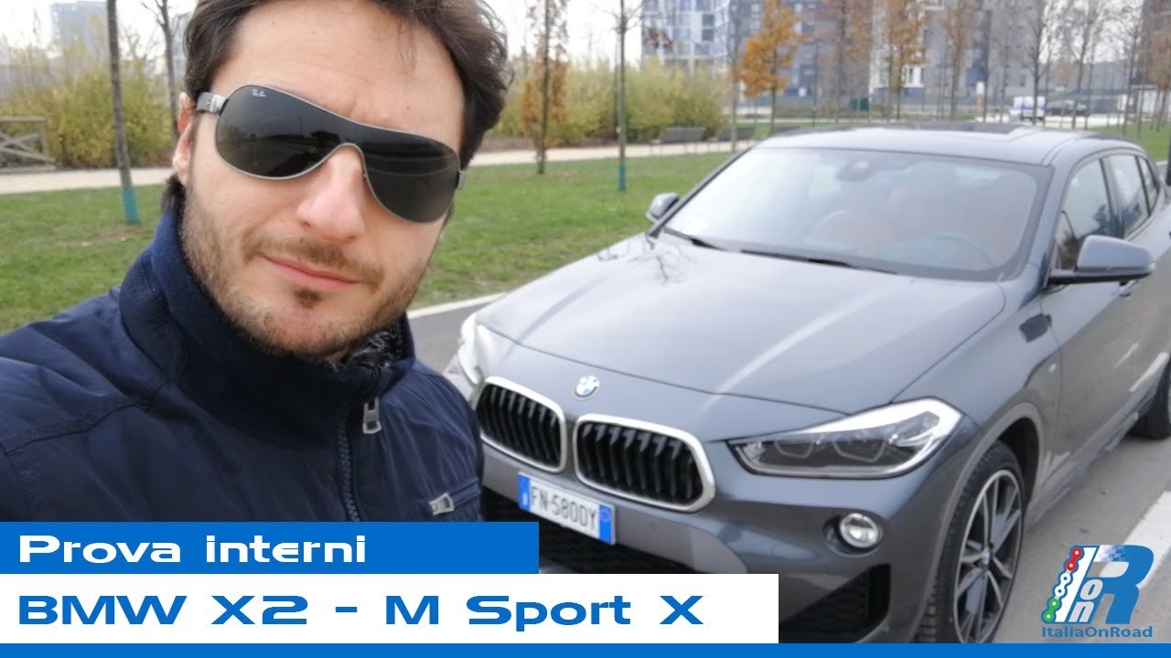 Prova interni BMW X2 M Sport X - test drive