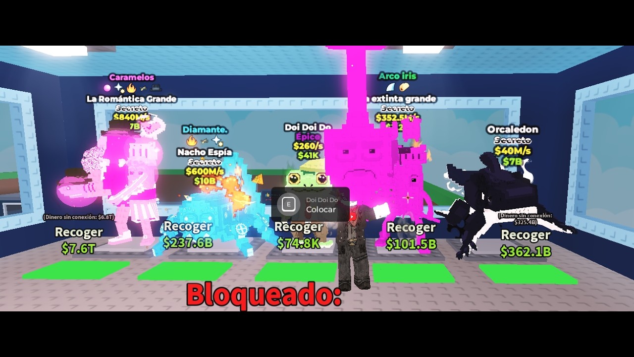 tradeando y haciendo pvps y probando hacks bodrios del steal a brainrot