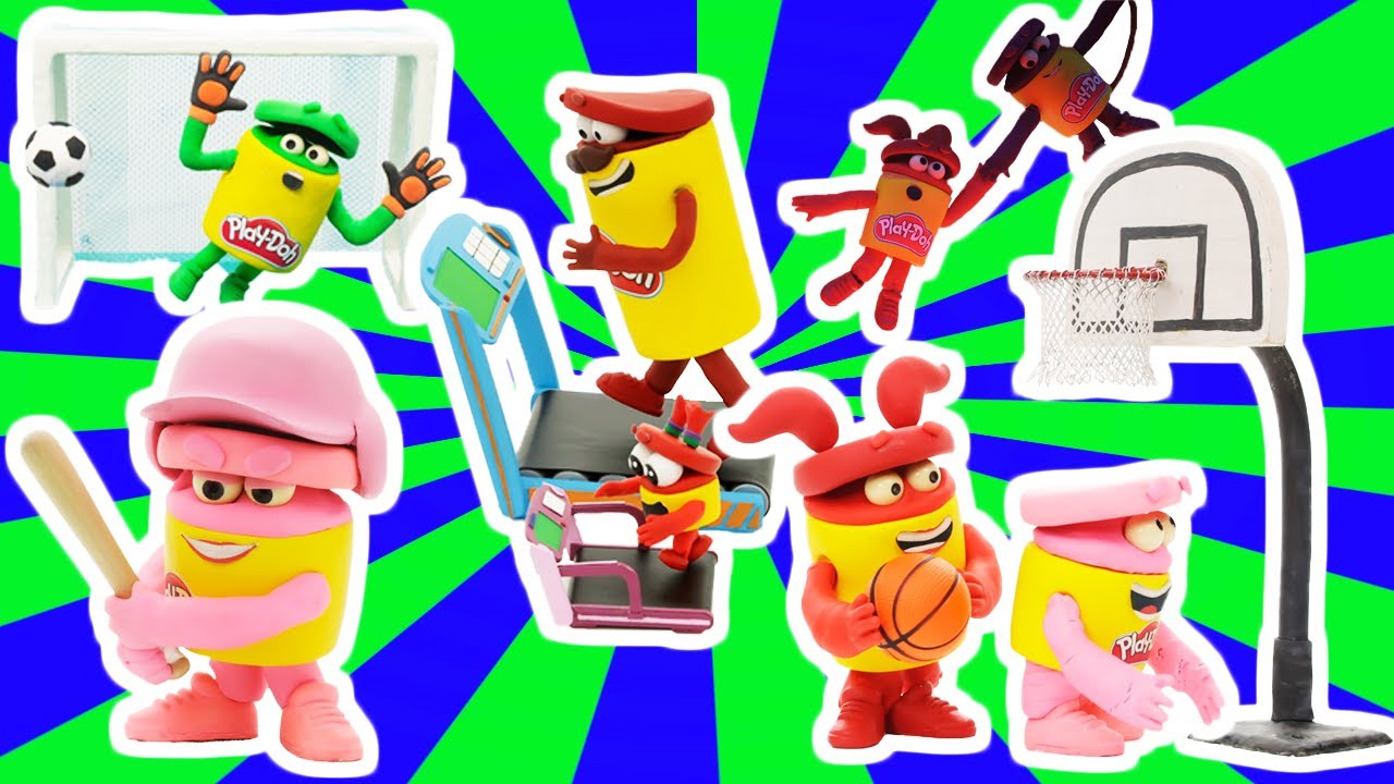 Play Doh Videos | New Year, New Me! Exercise Special | Stop Motion | The Play-Doh Show