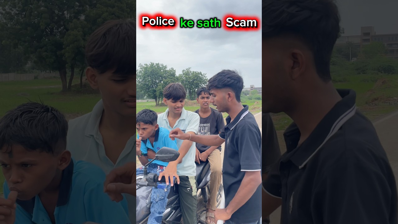 Police ke sath scam #funny#comedy #shorts #viral #viralvideo #youtubeshorts