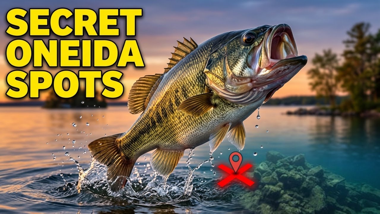 Onedia Lake - Lake Breakdown Overview - Find the Bass Fast!