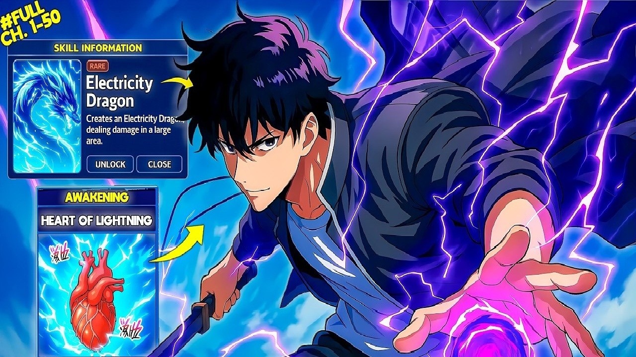 [Full] From E-Rank To SSS Thunder God Power, His True Skill Finally Awakens - Manhwa Recap