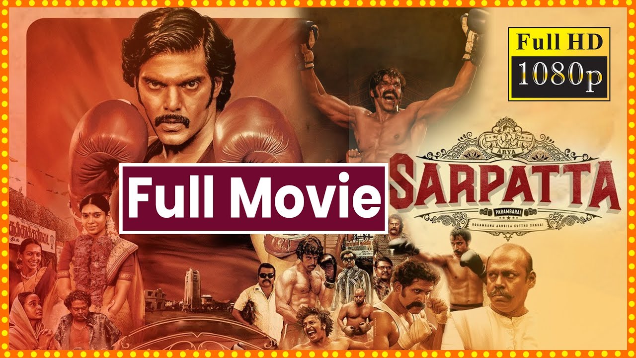Sarpatta Parambarai Arya's Recently Blockbuster Boxing Telugu Full Movie | Sanchana Natarajan | MM