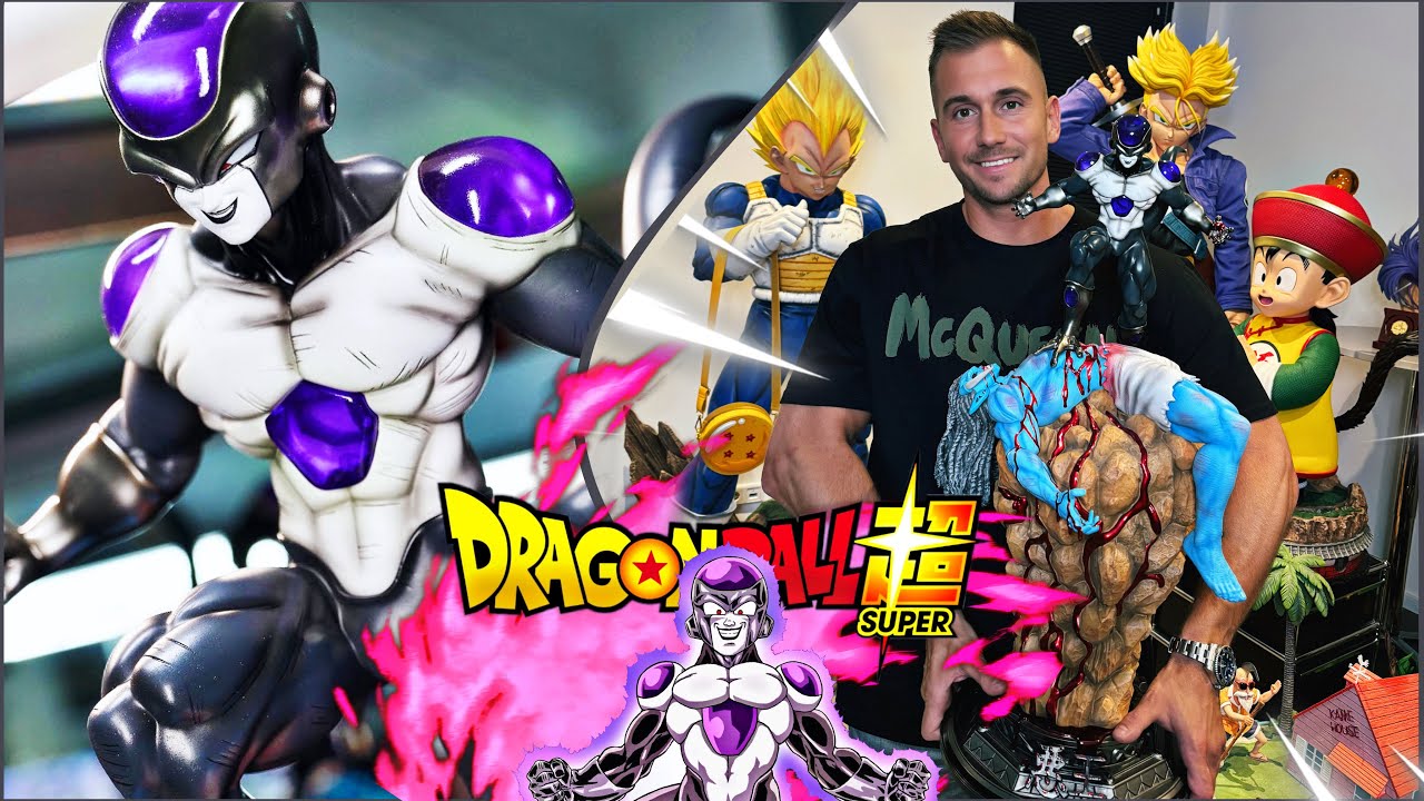 DRAGONBALL SUPER 😈 BLACK FRIEZA / ANIME RESIN STATUE UNBOXING ( ENGLISH DUB PREMIERE)