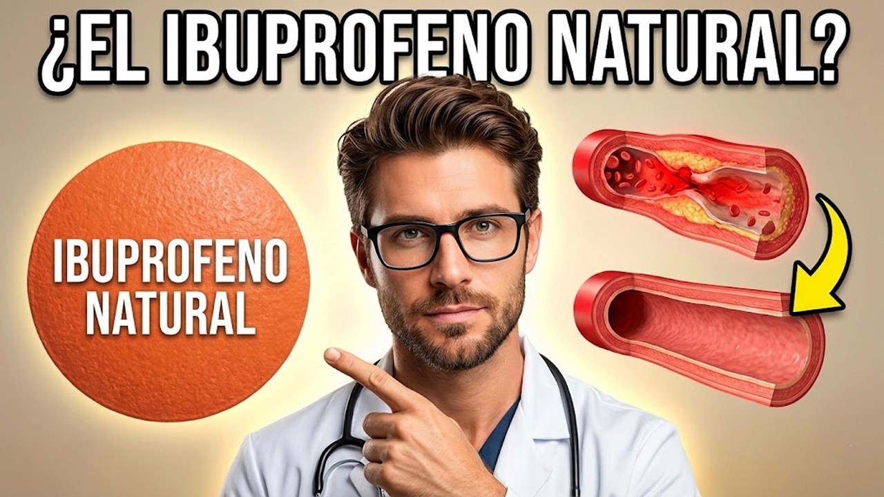 ½ cucharadita de esto funciona como ibuprofeno (los médicos no te lo dirán)