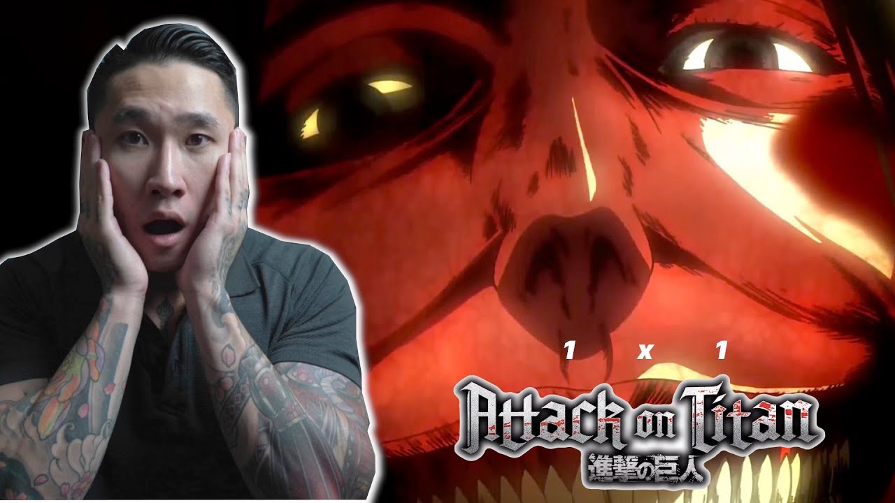 WAKE UP CALL!! My first time reacting to ATTACK ON TITAN - Episode 1 (REACTION)