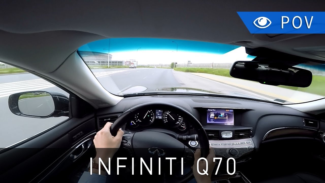 Infiniti Q70 3.5 Hybrid Premium Tech (2015) - POV Drive | Project Automotive