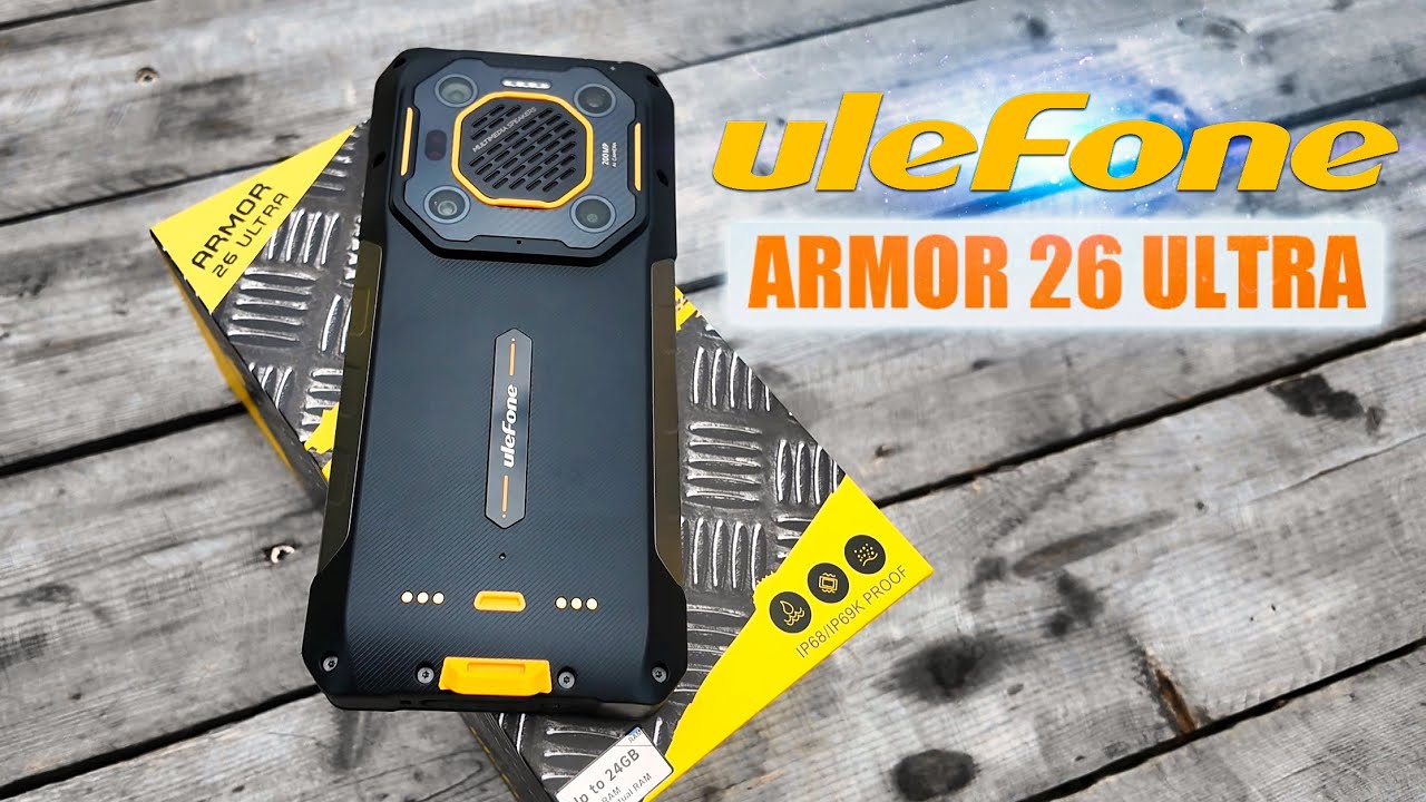 📱 Распаковка и Обзор Ультра-Мощного Ulefone Armor 26 Ultra 5G: Самый Прочный Смартфон Года!