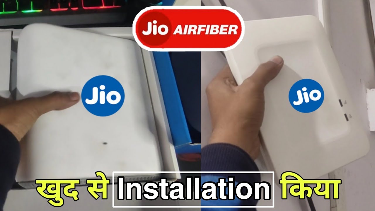 How to setup jio air fiber connection yourself | Jio air fiber installation 2024 - The technologist