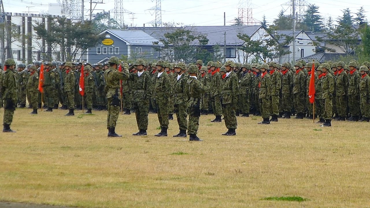 記念式典　陸上自衛隊多賀城駐屯地59周年記念行事