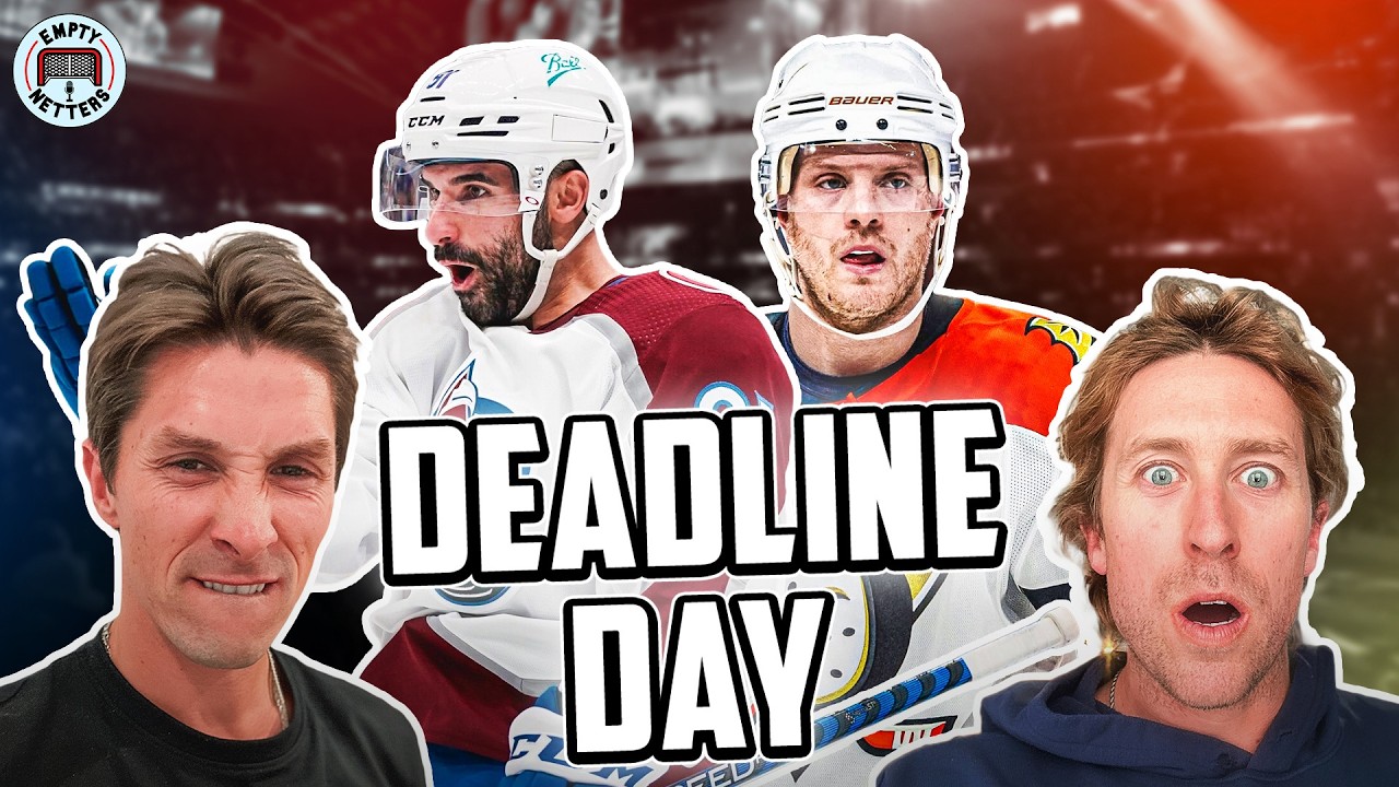 Trade deadline day instant reaction w/ Cal Clutterbuck, Johnny Lazarus and Pasha Eshghi