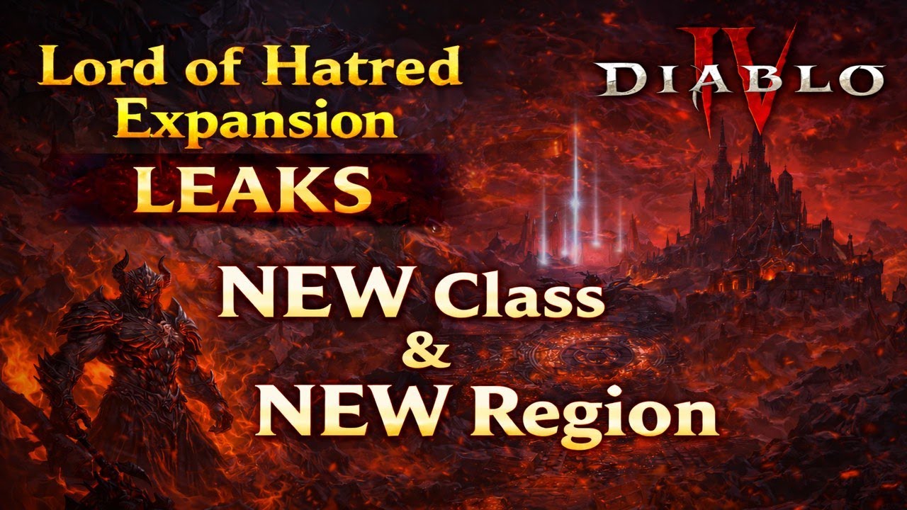 Lord of Hatred Expansion Leaks - Crafting, Runeworks, New World Map & New Class?!