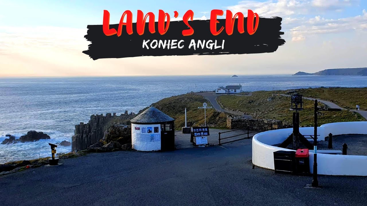 LAND'S END - Koniec Anglii. Podróż kamperem- Kornwalia