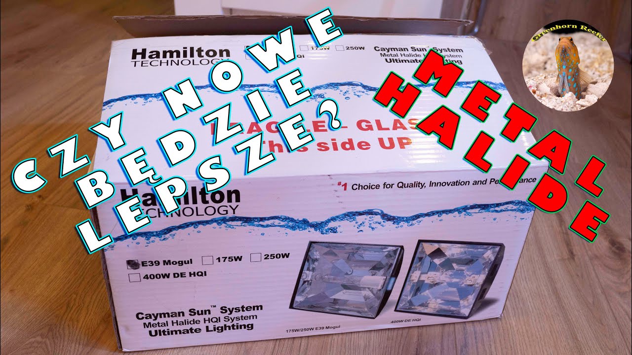 Metal Halide Hamilton Unboxing | Are Metal Halides Making a Comeback? | Ile PAR ?? Greenhorn Reefer
